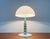 Postmodern lamps with a striking pattern. This is a rare set consisting of a floor and table lamp. the playful pattern and...