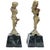 19th Century Art Nouveau Carmen & Mignon Bronze Figures on Plinths - Pair For Sale - Image 14 of 14