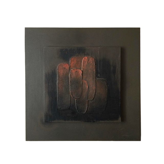 1970s Ferdinando Meccani, Materia, 1970, Mixed Media For Sale - Image 5 of 5