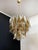 Mid-Century Modern Italian Murano Chandelier Mazzega 41 “Swallow” Amber Glass For Sale - Image 3 of 10