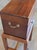 19th Century English Victorian Era Mahogany Apothecary Travel Chest Box on Stand With Glass Jars For Sale - Image 12 of 18