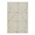 Rug & Kilim’s Mid-Century Modern Style Rug in White and Gray Geometric Pattern For Sale