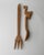 Vintage Folk Art Italian Wooden Cutlery Sculptures, 1960s For Sale - Image 3 of 11