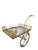 Brass Mid 20th Century Hollywood Regency Gilt Iron Tea/Bar Cart on Wheels For Sale - Image 8 of 12