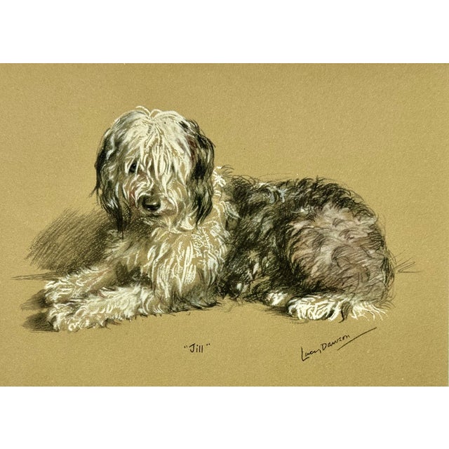English English Sheepdog by Lucy Dawson, 1946 For Sale - Image 3 of 3