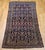 Antique Persian Senneh Area Rug, Hand-Knotted Wool, Allover Herati Pattern, Navy & Red, 4x6 For Sale - Image 10 of 18