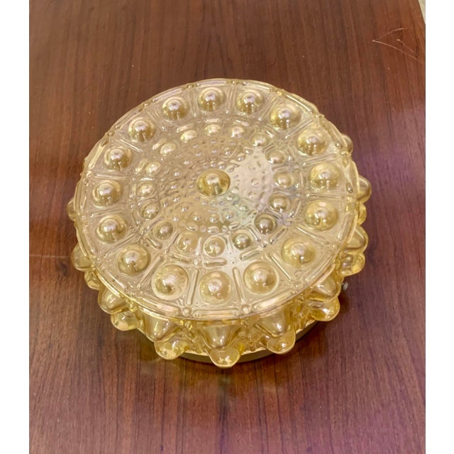 Vintage Bubble Glass Bathroom Flush Mount or Sconce by E. S. Horn, 1970s For Sale - Image 11 of 12