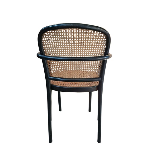 Wood Model 811 Prague Armchairs, 1990s, Set of 6 For Sale - Image 7 of 11