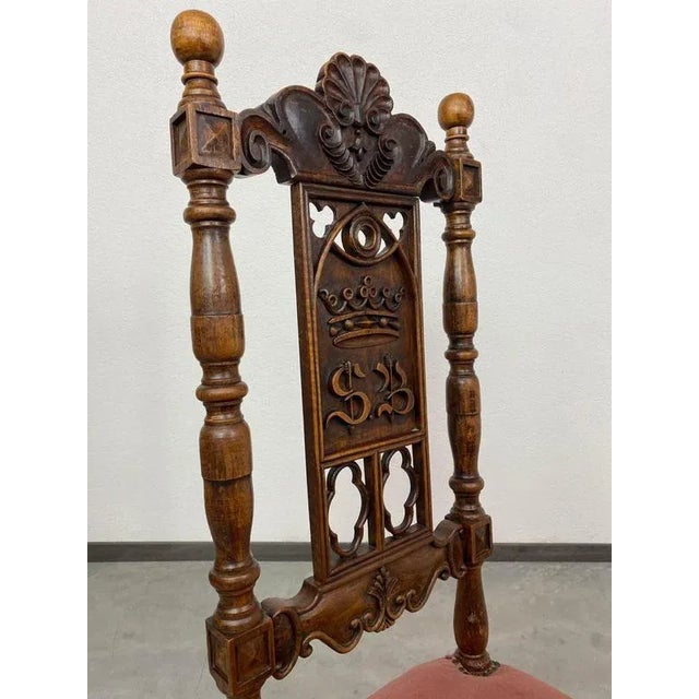 Antique Desk Chair, 1800s For Sale - Image 3 of 8