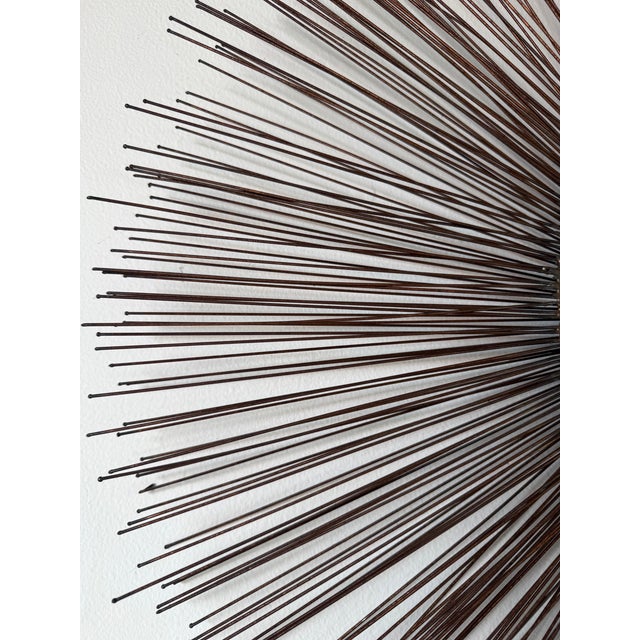 1970s Curtis Jere Style Brutalist Starburst Wall Sculpture For Sale In Miami - Image 6 of 12