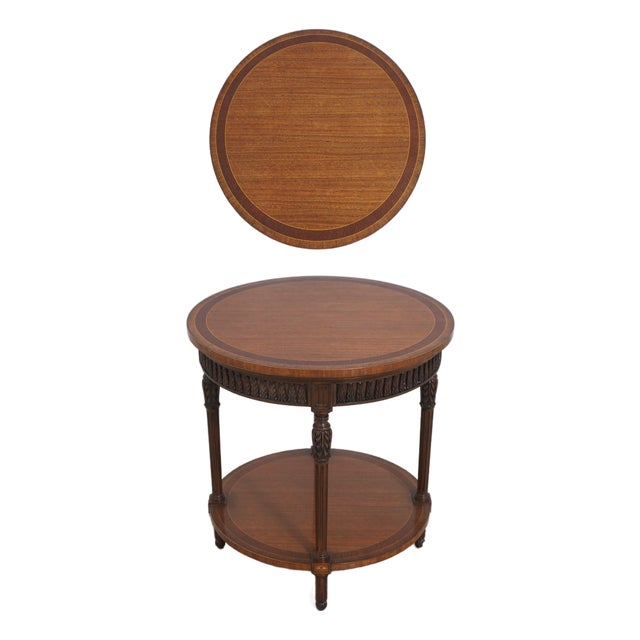Jonathan Charles Model 495007 Napoleon Round Table For Sale