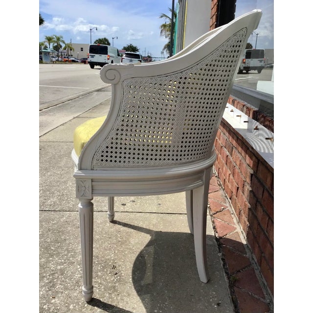 Early 19th Century Classic French Louis XVI Barrel Chair For Sale - Image 5 of 10