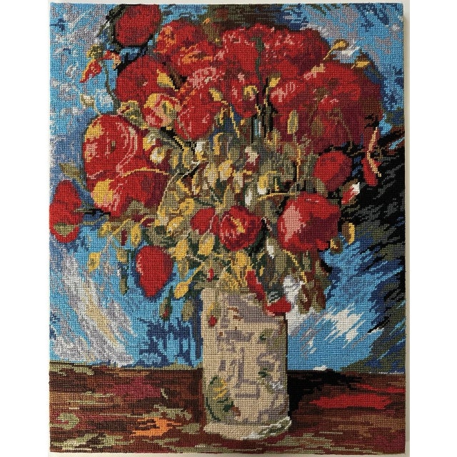 Vincent van Gogh’s Poppies (Les Coquelicots d’après) is a 100% cotton canvas created by SEG de Paris manufactured in...