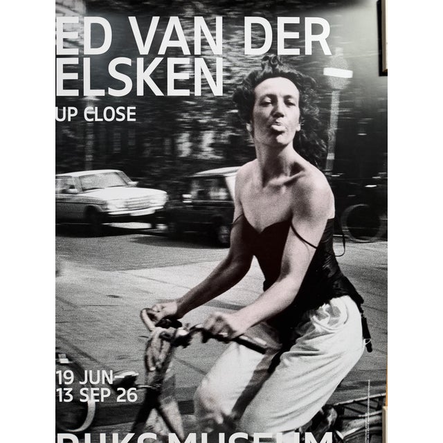 2020s Ed Van Der Elsken (1925–1990), Woman Cycling, 1983, Copyright of Ed Van Der Elsken.., Exhibition Poster, 2026, Printed in the Netherlands For Sale - Image 5 of 8