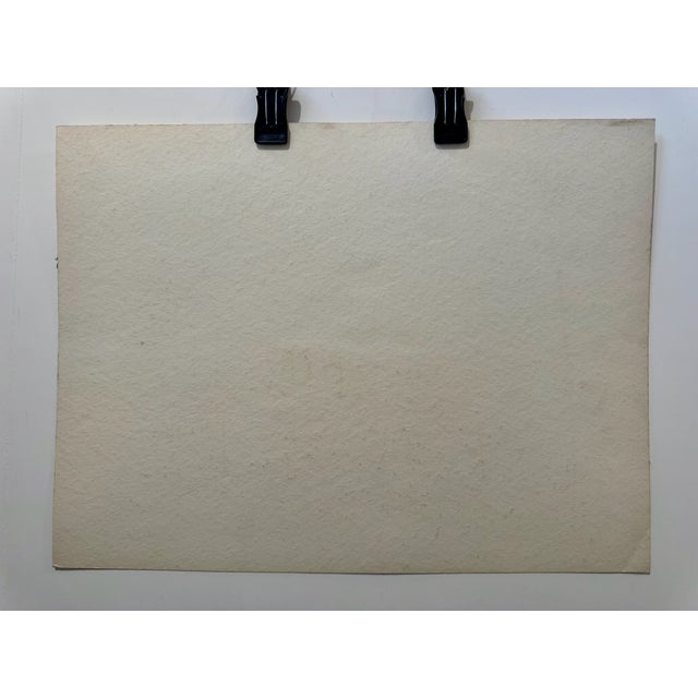 Henry Emil Salloch Original Watercolor on Paper to Castine, Maine. 1954. For Sale In Atlanta - Image 6 of 7