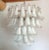 Metal White Murano Glass Chandelier Mazzega Style 1980s For Sale - Image 7 of 11