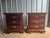 Description: Beautiful Pair Lexington Oversized Cherrywood 3-Drawer Nightstands. They feature the original finish and...