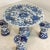 Vintage Chinese Ceramic Dining Table and Stools, Set of 5 For Sale - Image 5 of 13