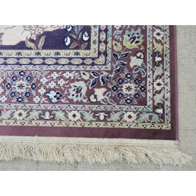 Mid-20th Century Silk Tapestry Rug For Sale In Nashville - Image 6 of 11