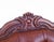 French Louis XV Style Chair in Carved Walnut and Patinated Leather, 1890s For Sale - Image 6 of 18
