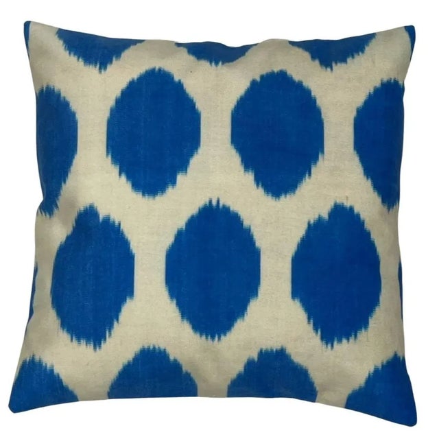 Pasargad Turkish Style Ikat Pillow For Sale - Image 4 of 4