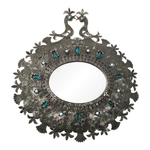 Mexican Oval Mirror 1950's