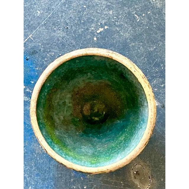 Vintage Original Studio Pottery Bowl For Sale - Image 10 of 12