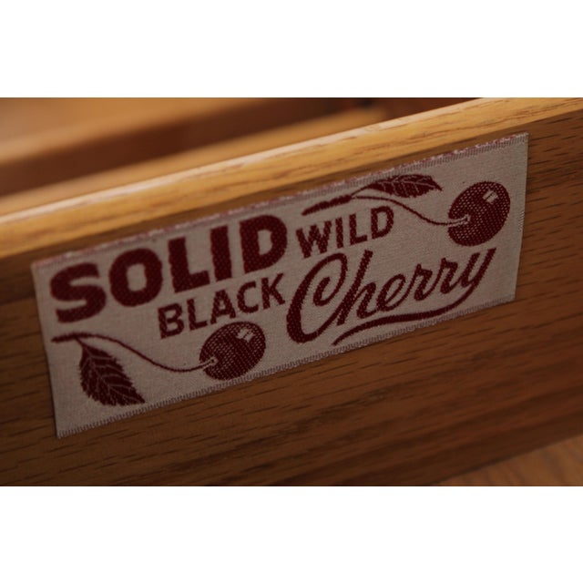 Henkel Harris Cherry 9 Drawer Double Dresser For Sale - Image 13 of 15