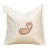 Jaal Ivory Paisley Pillow Cover For Sale