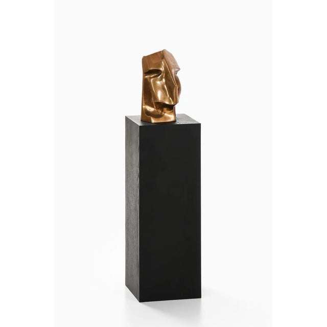Bronze sculpture by pipin henderson, 1950's additional information: material: bronze style: mid century, scandinavian...