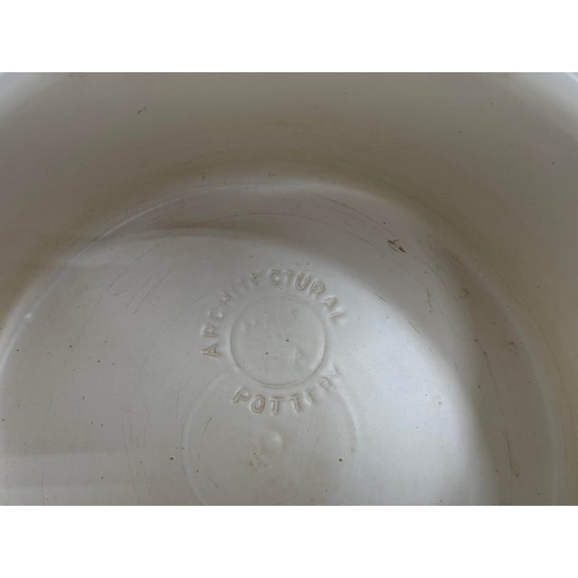 Architectural Pottery 1950s Paul McCobb for Architectural Pottery Model M-1 Planter - Mid Century Ceramic For Sale - Image 4 of 11