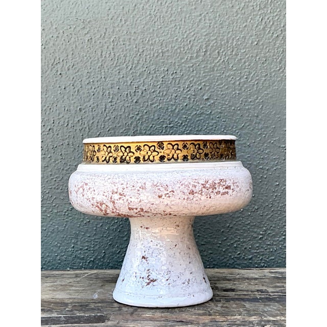 Vintage Italian Rosenthal Nutter Glazed Ceramic Bowl For Sale - Image 9 of 12