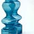 Mid-Century Modern Mid-Century Modern Blue Glass Pompadour Candlesticks in the Manner of Nanny Still for Riihimäen Lasi Oy For Sale - Image 3 of 6