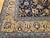 Antique Persian Tabriz Rug, Hand-Knotted Wool & Silk, Allover Floral Pattern, Navy & Tan, 6x10 For Sale - Image 11 of 13