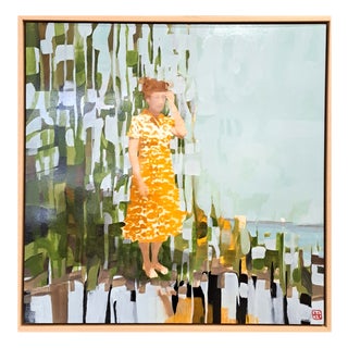 Damien Carquillat, Natures Dream No. 3, Oil on Canvas, Framed For Sale