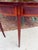 Wood Long Federal Style Demi Lune Inlaid Mahogany Console Table For Sale - Image 7 of 13