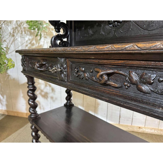 Antique Oak Sideboard, 1800s For Sale - Image 12 of 18