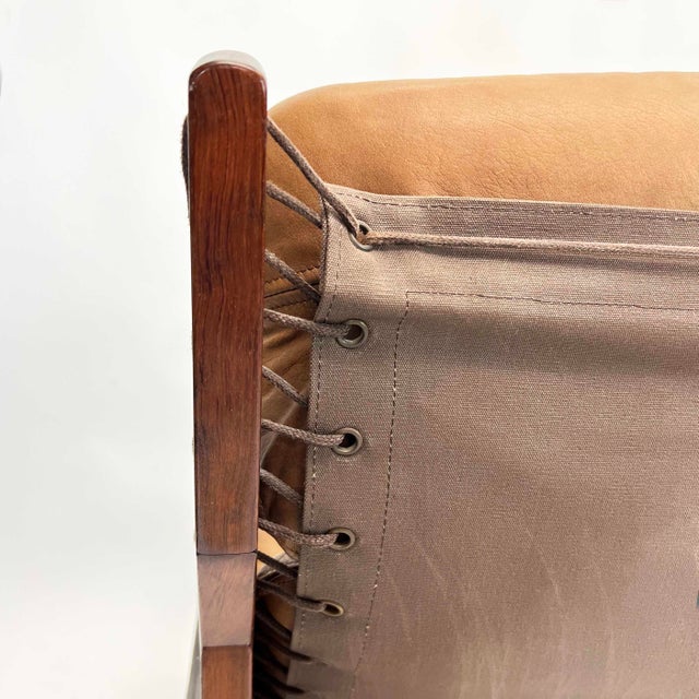 Set of Hunter Chair and Ottoman by Torbjørn Afdal for Bruksbo Møbler, 1960s For Sale - Image 17 of 18