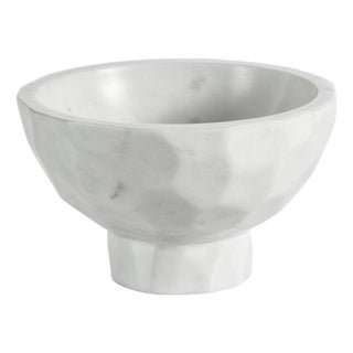 Fulham Hammered Marble Condiment Bowl For Sale