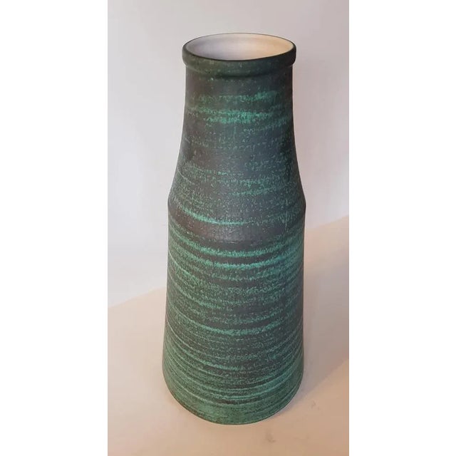 Mid-Century Modern Vintage Ceramic Floor Vase from Scheurich, 1960s For Sale - Image 3 of 5