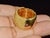 Authentic Vintage Roberto Coin Opera 18k Yellow & Rose Gold Wide Statement Band Ring With Hidden Ruby, Size 7.5 For Sale - Image 14 of 17