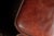 Pair of Mid 20th Century Italian-Inspired Leather Lounge Chairs in Red For Sale - Image 11 of 16