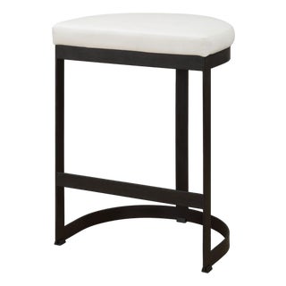 Black & White Counter Stool For Sale