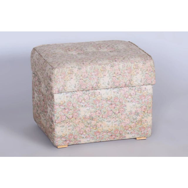 Czech Art Deco Stool, 1930s For Sale - Image 3 of 9