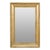 19th Century 19th Century French Painted Wood Rectangular Mirror with Rustic Character For Sale - Image 5 of 12