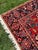 Ruby Red Large Hand Knotted Antique Persian Heriz Rug For Sale - Image 8 of 13