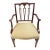 19th C English Hepplewhite Mahogany Armchairs Pair Dining or Side Chairs For Sale - Image 13 of 18