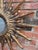 French Vintage French Sunburst Mirror For Sale - Image 3 of 11