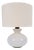 Vintage Glass Table Lamp from Dijkstra, 1960s For Sale