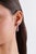 These contemporary hoop earrings showcase 2.02 carats of natural oval rubies, set in 14K white gold. Each ruby measuring...